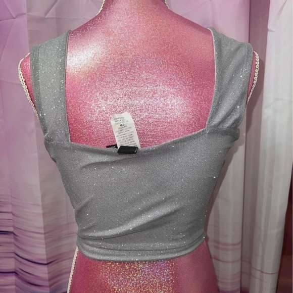 windsor grey glitter corset - Picture 2 of 2